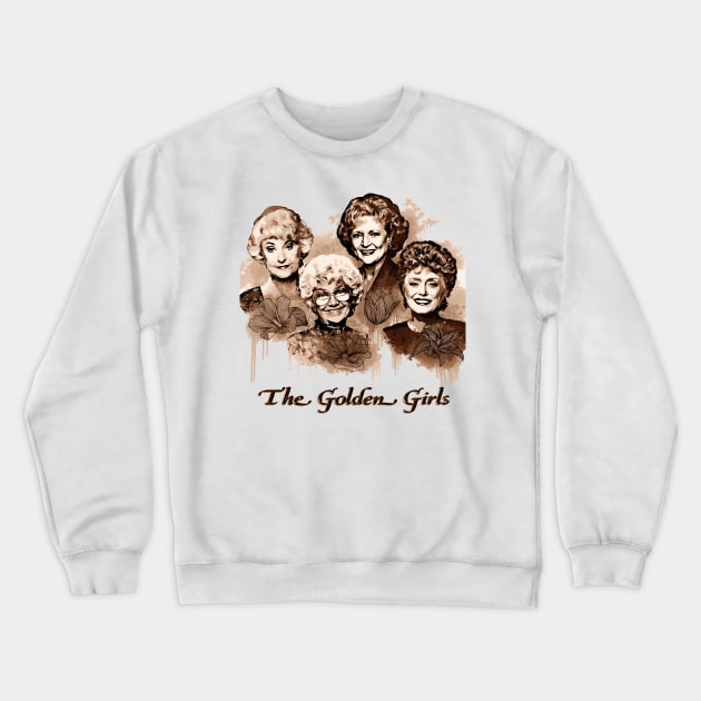 the golden girls vintage Crewneck Sweatshirt by adon aska